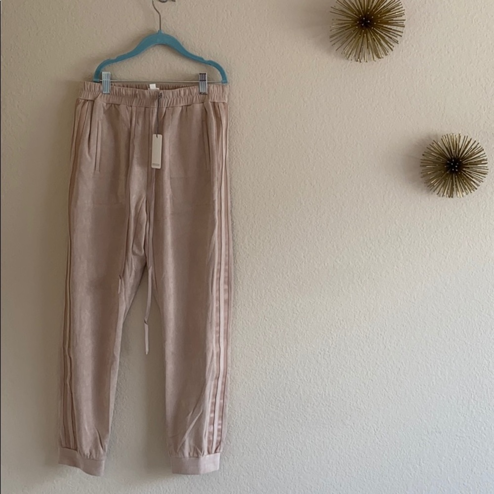 Vici faux suede joggers